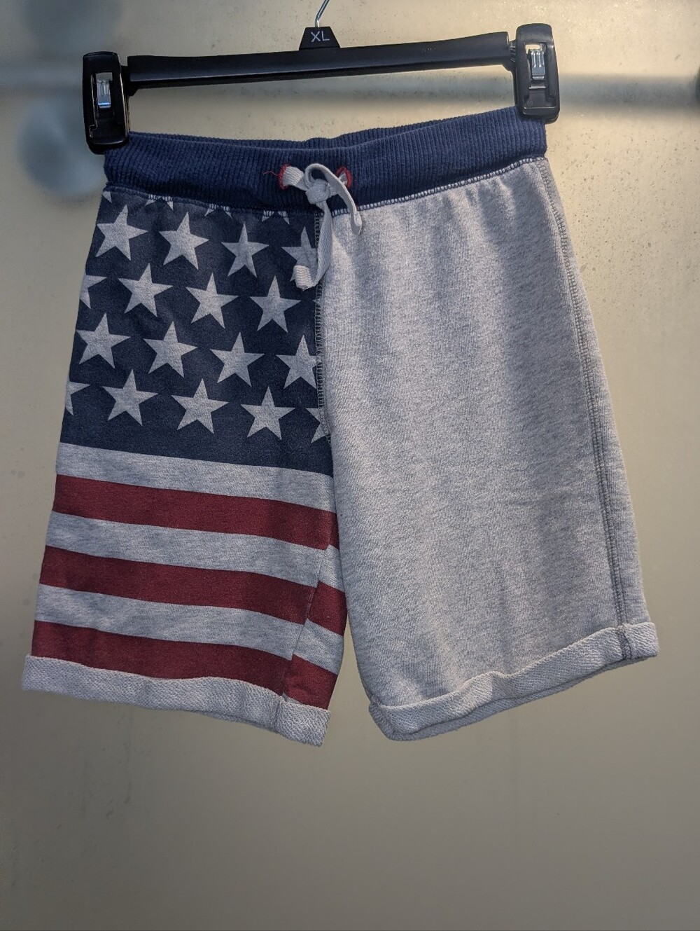 Boys Crazy 8 Patriotic Flag Shorts